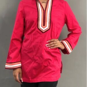 NWT Dana Buchman Pink/Fusha. Tunic top size Small
